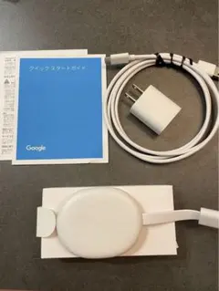 Google Chromecast 本体 クイックスタートガイド付　リモコン欠品のサムネイル