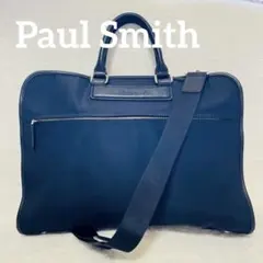 Paul Smith ポールスミス 2way ビジネスバッグ A4収納可能 黒