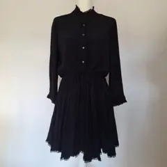 ザディグエヴォリテール 長袖 ティアードワンピース