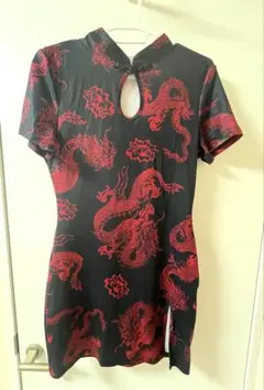 【美品】チャイナドレス 黒
