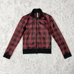 glamb グラム チェック ダブルジップ トラックジャケット 1