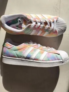 adidas SUPERSTAR 23.5 プライド ペイント レインボー - メルカリ