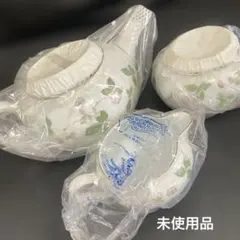 WEDGWOOD ボーンチャイナ ティーポット 他 ワイルドストロベリー