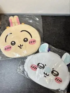 ちいかわ おかおBIGボストンバッグ2 うさぎ モモンガ 2点 セット 鞄