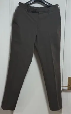 美品 UNIQLO／ユニクロ 感動パンツ ライト ブラウンW82 L77