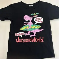 ユニバーサルスタジオキッズジュラシック・ワールド Tシャツ115〜135ブラック