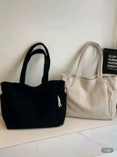SHEIN 黒　トートバッグ