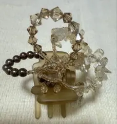 COMPLEX BIZビーズ ヘアクリップ