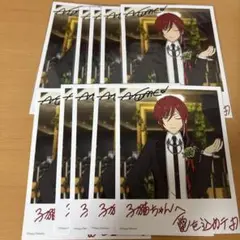 逆先夏目 バースデーカード コレクション缶バッジ 2025 Feb. 特典
