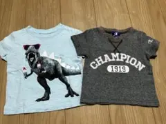 babyGAP &Champion Tシャツセット 80 男の子