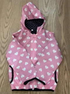 Gap kids ハート柄フード付きウィンドブレーカー110cm