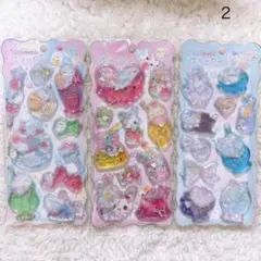クーリア正規品　キラリンウォーター シール 3種セット