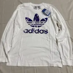 新品adidasメンズ長袖Tシャツ　ロンT 長袖カットソービッグトレフォイルXSのサムネイル