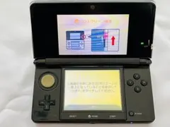 ◆Nintendo 3DS 本体 コスモブラック 動作品 初期化済 任天堂