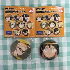ハイキュー!! 月島蛍 山口忠 百面相缶バッジVol.4 ゴミ捨て場の決戦