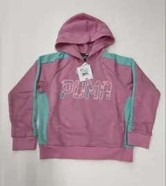PUMA フード付きパーカー 130サイズ ピンク