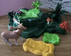 プレイモービル PLAYMOBIL シカがいる風景