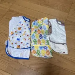 お食事エプロン3点セット　アカチャンホンポ　赤ちゃんの城