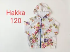 Hakka 女児 ウインドブレーカー 120 パーカー シャカシャカ 長袖 春物