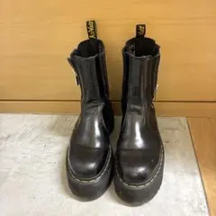 極美品Dr. Martens 黒 サイドゴアブーツ 23cm - メルカリ