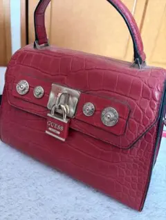 未使用 GUESS デニム スタッズ トートバッグ ポーチ セット ハート 
