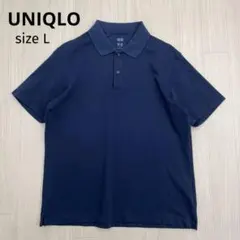 ◆ UNIQLO ユニクロ エアリズム コットンカノコ ポロシャツ L
