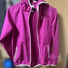 Luz e Sombra ピンク ウィンドブレーカー 150