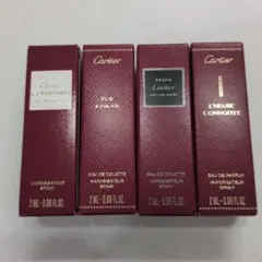Cartier 香水 サンプル 4本セット【値下げ不可】のサムネイル