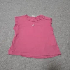 petit main ノースリーブタンクトップ 90 ピンク