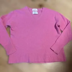 OPAQUE.CLIP Vネック ピンクニット セーター S Filivivi