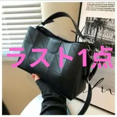 【ラスト1点】ショルダーバッグ ハンドバッグ 2way ブラック フォーマル　黒のサムネイル