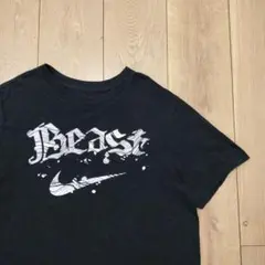 US古着Tシャツ ナイキ THE NIKE TEE Beast ビースト野獣 S