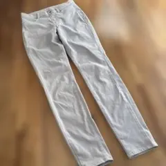 UNIQLO ストレッチスキニーパンツ　M 薄いグレー　ゴム