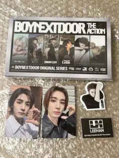 BOYNEXTDOOR The Action イハン トレカ ステッカー付