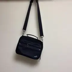 CROCODILEナイロン製ショルダーバッグ 黒のサムネイル