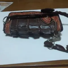 ALZUNI アルズニ 三つ折財布 焼印 パイソン - メルカリ