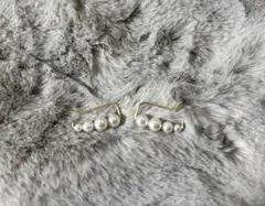 14kgf パール クリップ式ピアス（イヤリングとしても使えます）