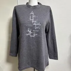 一　レディース　服　トップス　カットソー　M～L　サイズ　柄あり　長袖