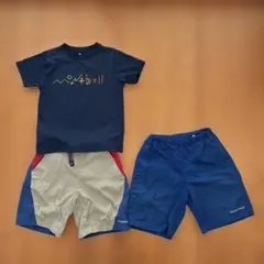 【訳あり特価】mont-bell モンベル　3点セット売り　　120&130cm