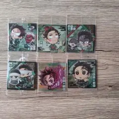 鬼滅の刃 シール ウエハース　竈門炭治郎　6枚セット