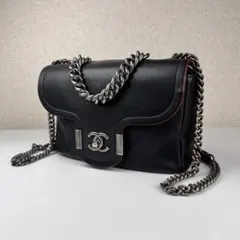 シャネル マトラッセ ショルダーバッグ 黒 A-15921 - メルカリ