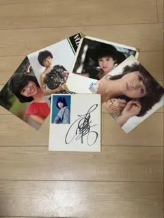 2025年最新】松田聖子 サイン色紙の人気アイテム - メルカリ