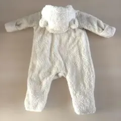 H&M くま耳 ボア カバーオール アウター ジャンプスーツ