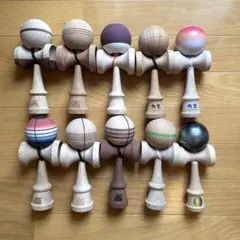 山形工房 “10連大皿けん玉” 大空 × 秋元けん玉研究所 新品未開封