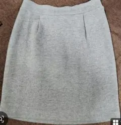 earth music&ecology グレー タイトスカート Sサイズ