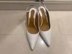 PIPPICHIC ホワイト ヒールサンダルsize:37のサムネイル