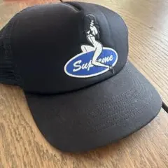 Supreme 22aw pin up mesh trucker cap