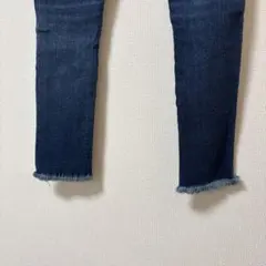 INGNI スキニーデニム 裾フリンジ Sサイズ