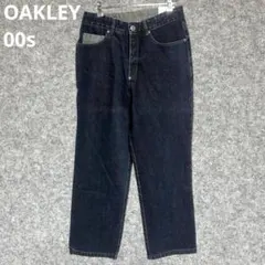 OAKLEY 00s ダークブルー ストレートレッグデニムパンツ