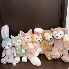 ダッフィーアンドフレンズ タグつき リーナベル ステラルー ダッフィー